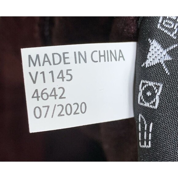 Red Ape Mens Jogger Sweatpants Lace Panel Tapered Drawstring Burgundy Size 4XL - Picture 12 of 13